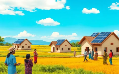 What role do microloans and subsidies play in promoting solar energy in rural areas