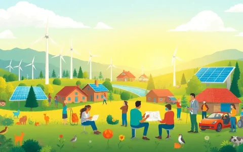 How can local partnerships with renewable energy companies be established and sustained