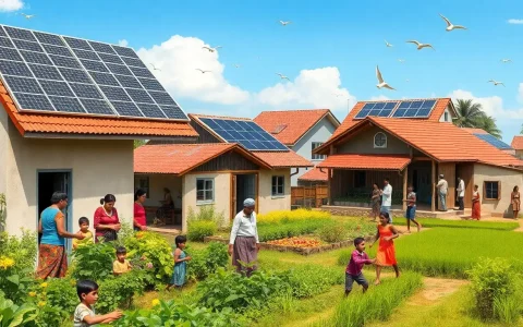 How does solar energy improve public health in rural communities