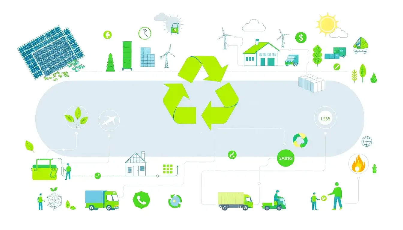 What role does the supply chain play in the efficiency of solar panel recycling