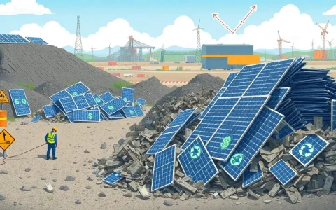 What are the economic barriers to recycling solar panels