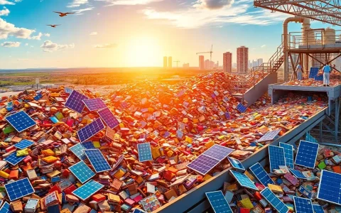 How does the lack of standardization in solar panel composition affect recycling