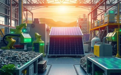 What innovative technologies are emerging to improve solar panel recycling efficiency