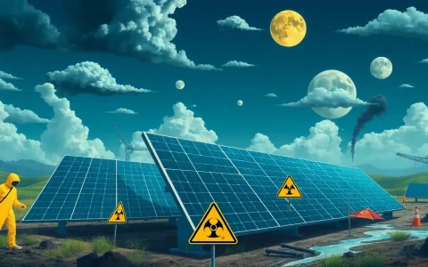 What are the health risks associated with the toxic materials in solar panels