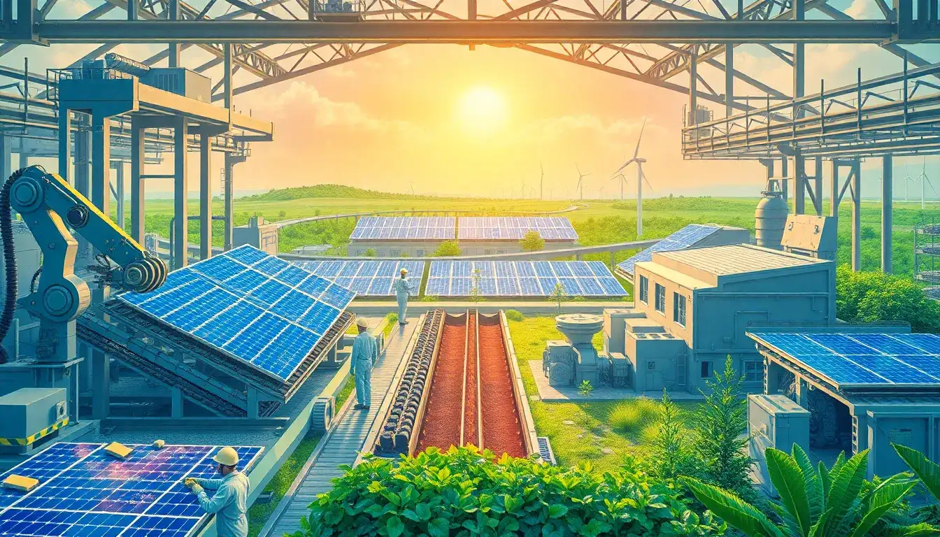 How are solar panels recycled to minimize the release of toxic materials