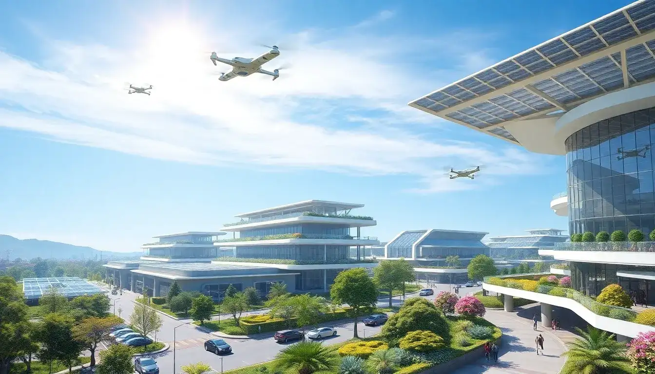 Are there any innovative solutions to reduce the land use for solar farms