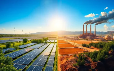 What are the environmental impacts of land use for solar farms versus fossil fuel plants