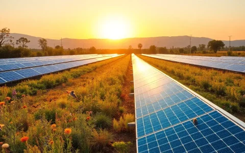 How do solar farms impact local wildlife and biodiversity