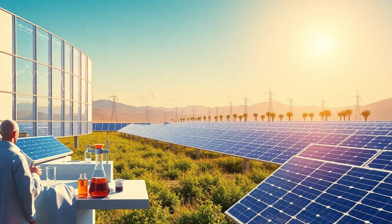 What technological advancements are being made to improve solar panel efficiency