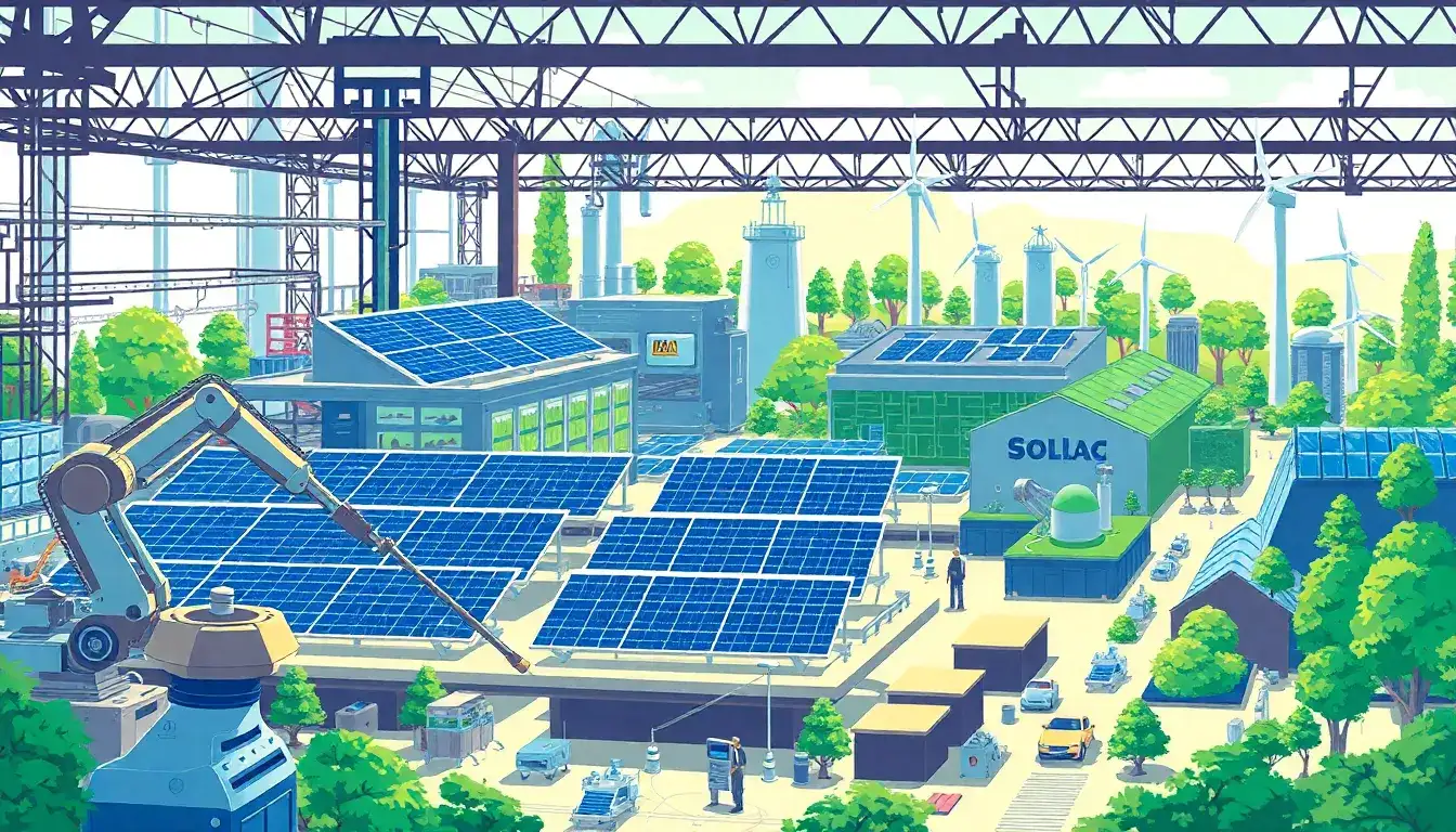 What are the most effective ways to reduce the carbon footprint of solar panel manufacturing