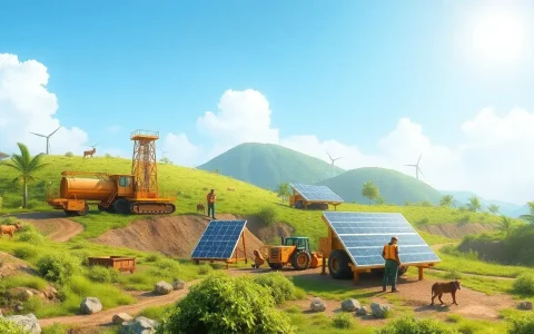 How can the mining process for solar panel materials be made more environmentally friendly
