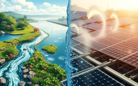 What role does water usage play in the environmental impact of solar panel production