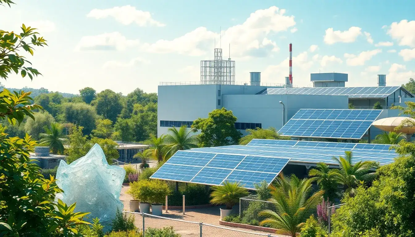 What are the most environmentally friendly materials used in solar panel production