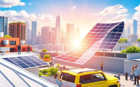 How do flexible and lightweight solar panels change the way solar energy is used