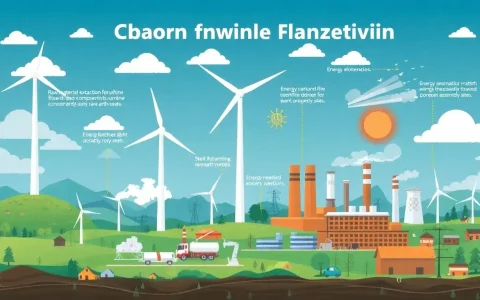 What are the main factors contributing to the carbon footprint of wind turbine manufacturing