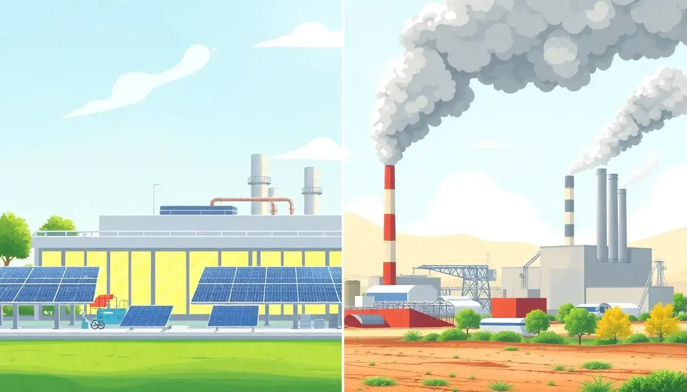 How do the emissions from solar panel manufacturing compare to those from fossil fuels
