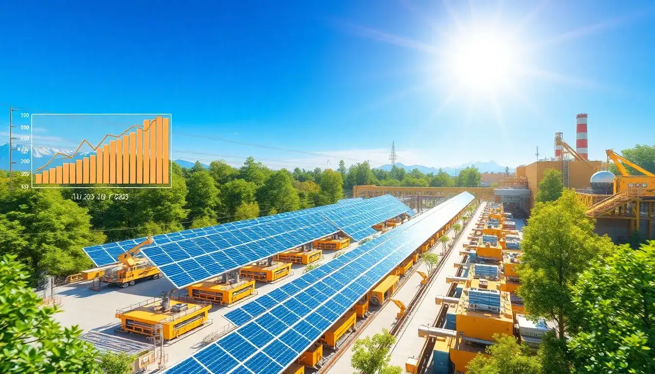 How has the carbon footprint of solar panel manufacturing changed over the years