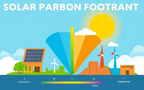 How does the carbon footprint of solar panels compare to other renewable energy sources