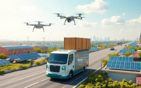 Are there any technologies being developed to make solar panel transportation more sustainable