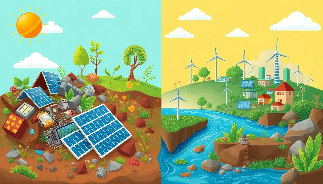 What are the environmental benefits of recycling solar panels