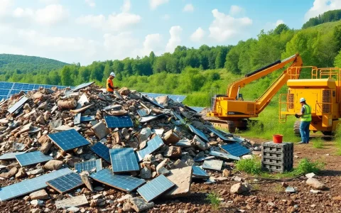 What are the main challenges in recycling solar panels