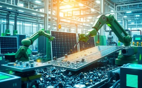 What technologies are being developed to improve PV recycling