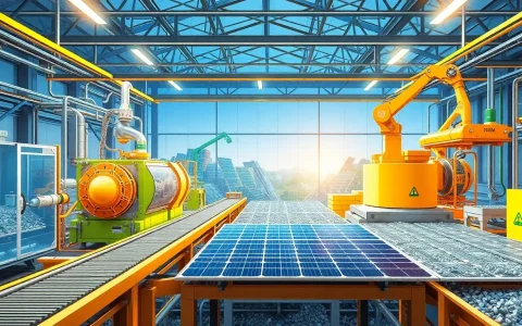 How efficient is the mechanical recycling process for PV panels