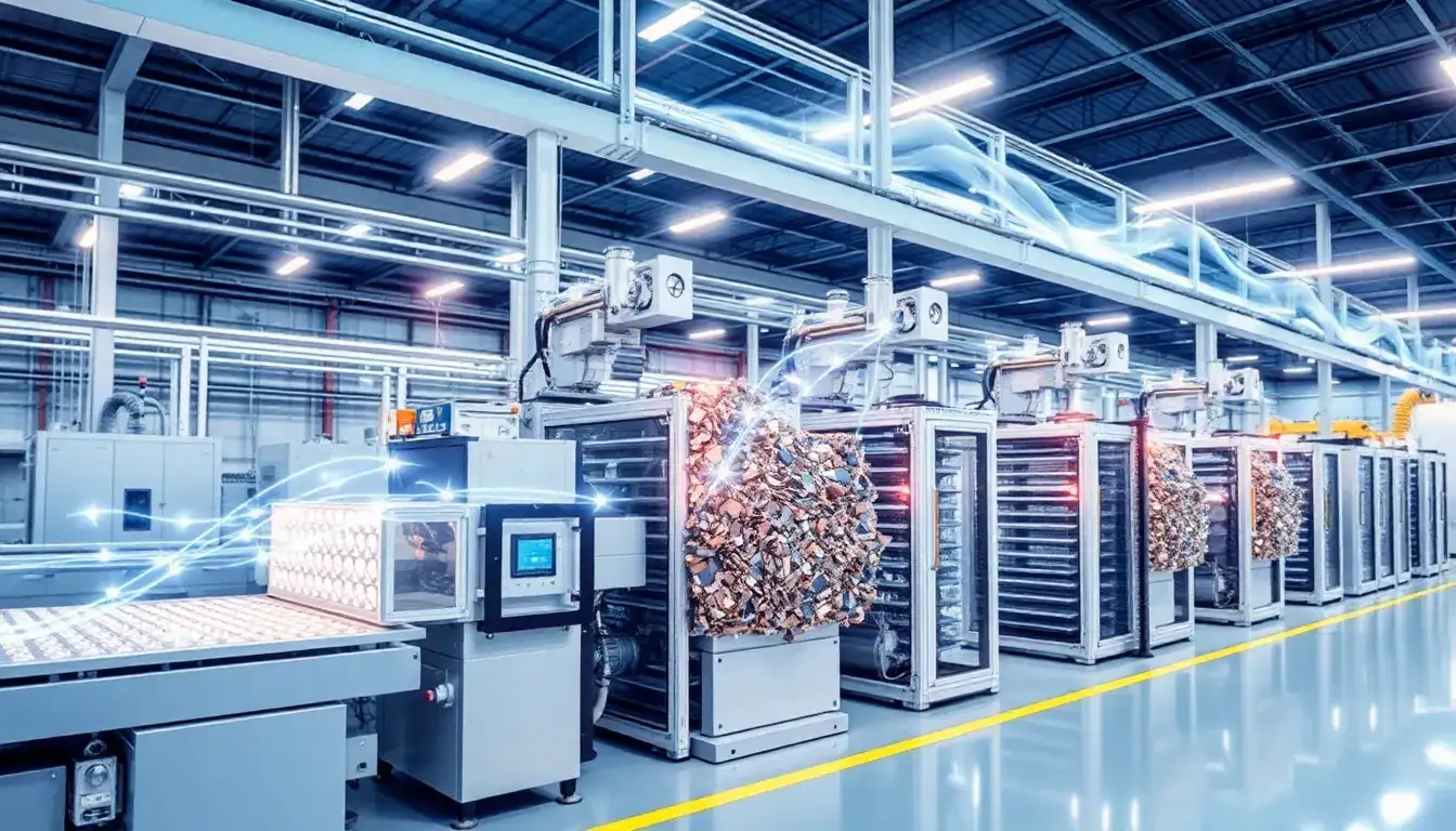 What specific materials are preserved through airflow processing in PV recycling