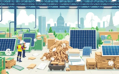 What role do federal regulations play in the recycling of solar panels
