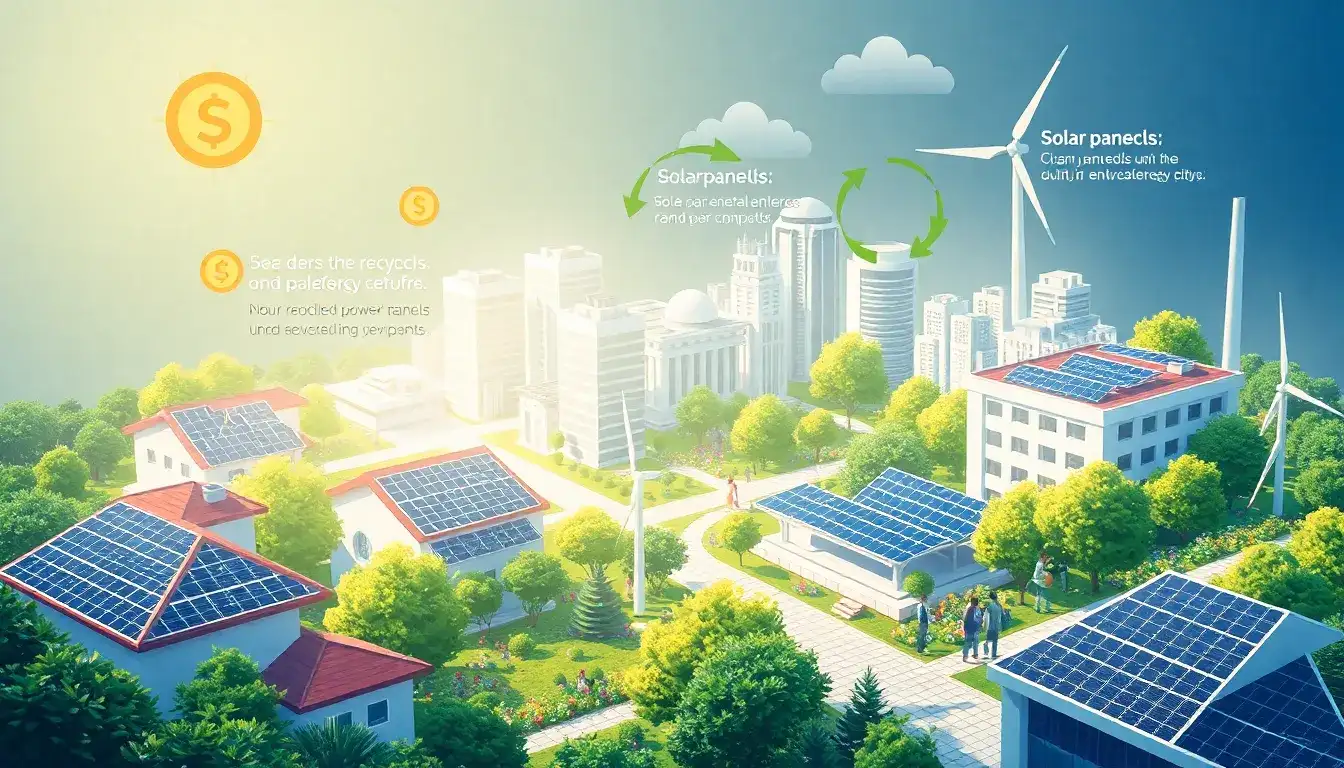 Are there any government incentives for recycling solar panels