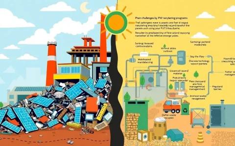 What are the main challenges faced by PV recycling programs in the US