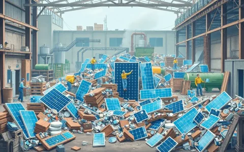 What are the main challenges in recycling solar panels without standardization