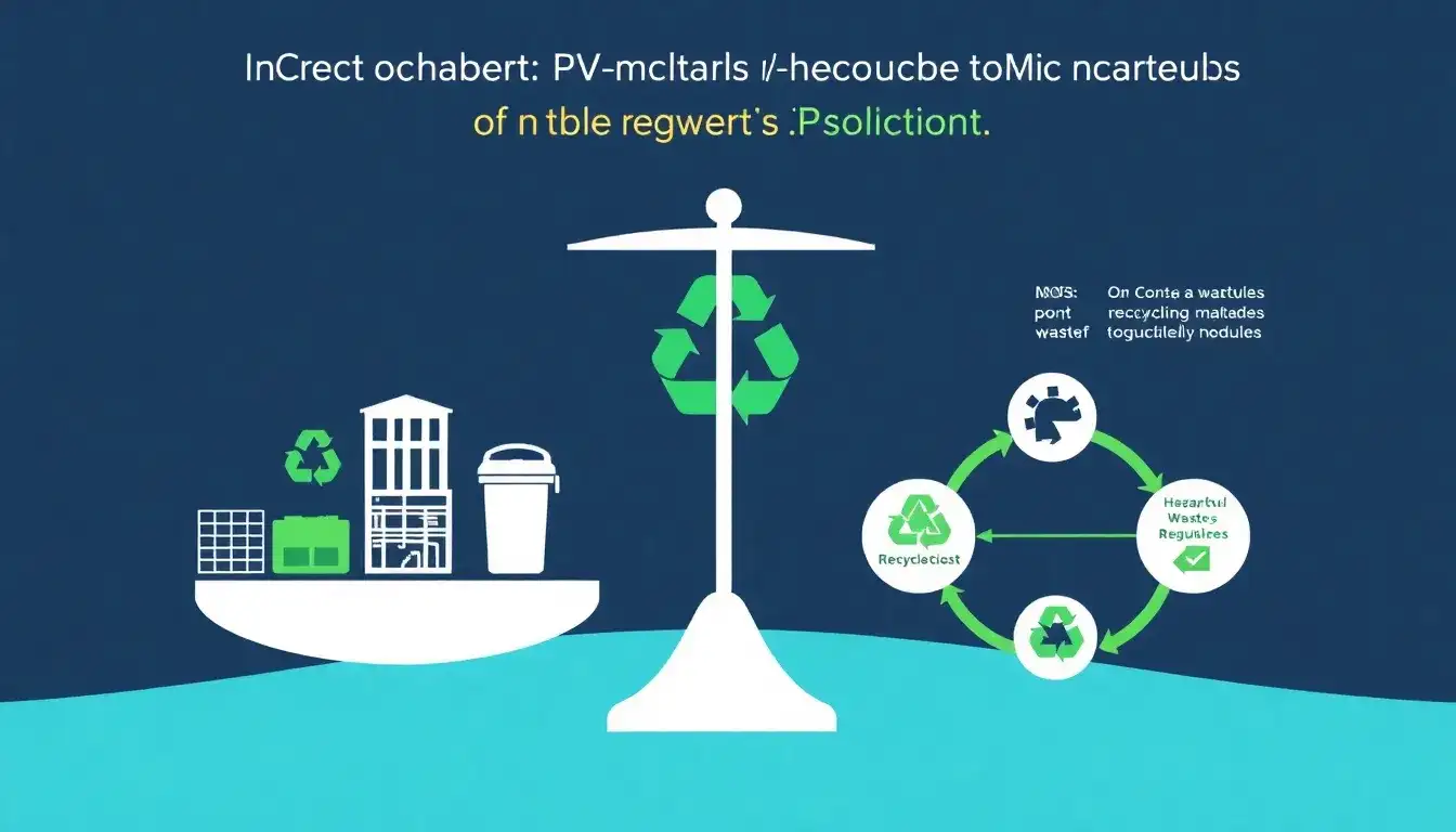 How does the classification of PV modules as hazardous waste affect recycling costs