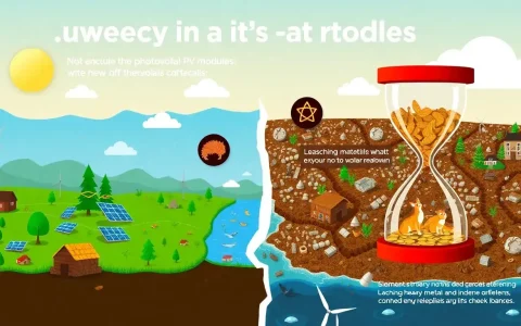 What are the environmental impacts of not recycling PV modules