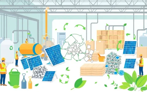 Are there any specific examples of successful EPR compliance schemes for PV panels