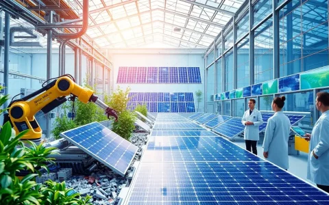 Are there any innovative technologies being developed to safely recycle solar panels