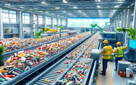 How does the new automated recycling line from SPR work