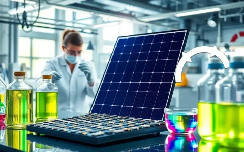 How does the use of organic solvents impact the recycling of solar panels