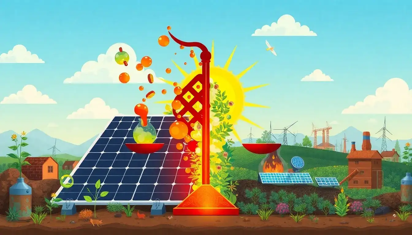 What are the environmental impacts of using organic solvents in solar panel recycling