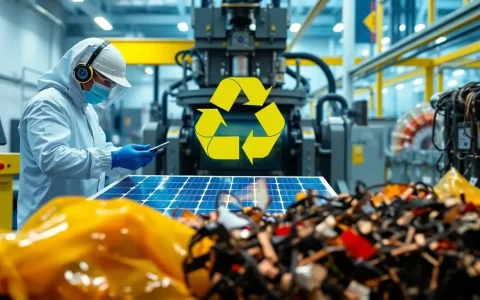 What are the main challenges in recycling polymer layers from solar panels