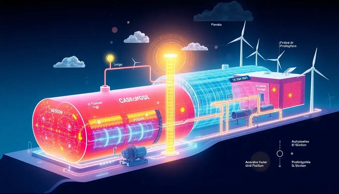 How does the integration of LAES with external thermal systems work