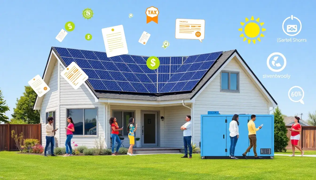 What types of incentives are available for residential energy storage systems