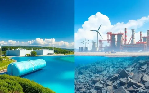 What are the environmental benefits of using liquid air energy storage over lithium-ion batteries