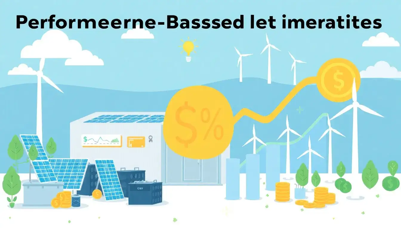 How do performance-based incentives impact the overall cost of energy storage
