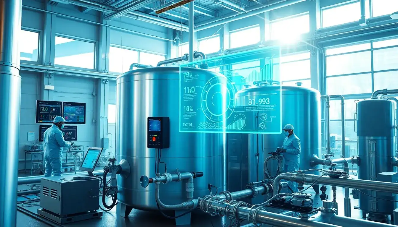 How does the cost of maintenance for liquid air energy storage systems impact their overall efficiency