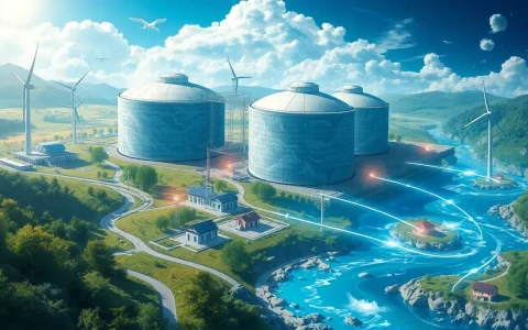 What are the potential environmental impacts of liquid air energy storage
