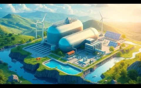 How does the scalability of LAES affect its environmental footprint