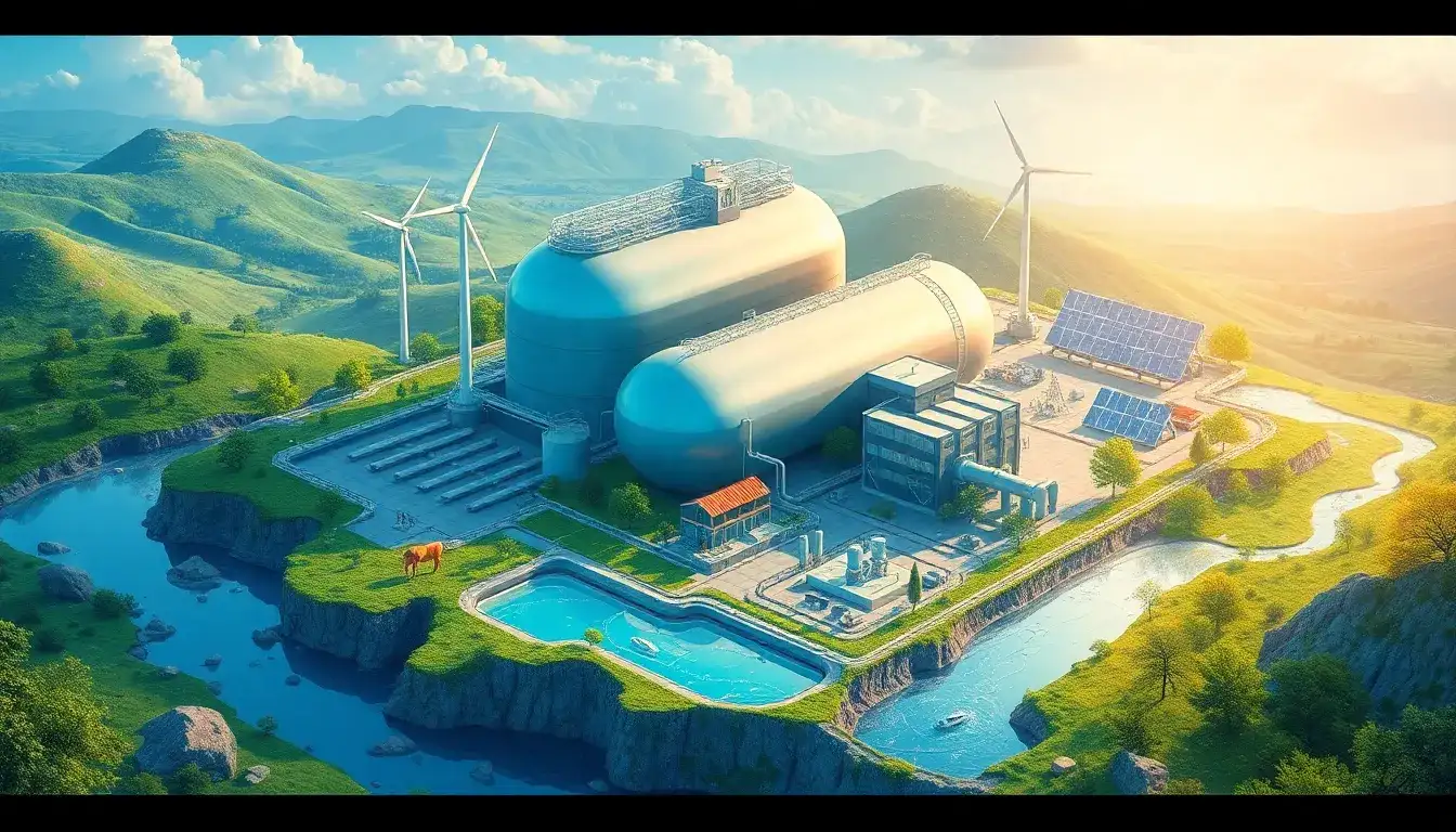 How does the scalability of LAES affect its environmental footprint