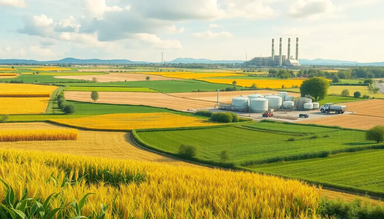 What are the potential land use changes associated with increased biofuel production