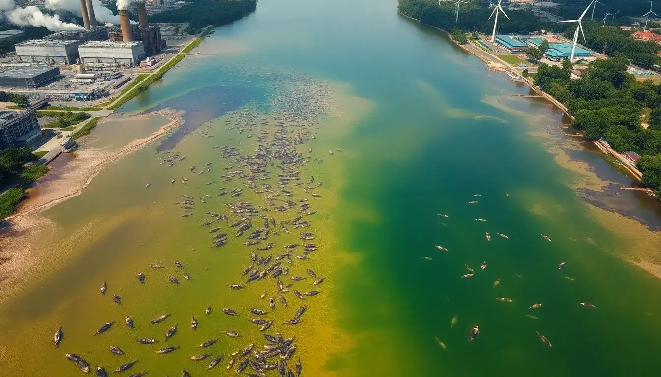 How does the use of external fuels affect water quality